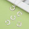 Tarnish Resistant 304 Stainless Steel Letter Charms STAS-O072-C-5