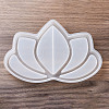 DIY Lotus Jewelry Tray Making Silicone Molds DIY-G051-A03-2