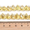 Electroplate Glass Beads Strands EGLA-D030-17-03-3