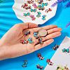 Alloy Enamel Connector Charms FIND-TAC0029-09-5