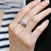 Wedding Engagement Ring Sets for Women RJEW-BB61674-P-6-3