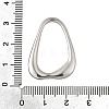 304 Stainless Steel Pendants X-STAS-V012-02P-3