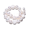 Natural Cultured Freshwater Pearl Beads Strands PEAR-N014-08H-01-3