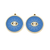 304 Stainless Steel Enamel Pendants STAS-Z190-06G-02-1