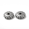 304 Stainless Steel Disc Beads STAS-P319-14B-P-2