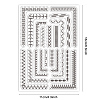 Custom Summer Theme PVC Plastic Clear Stamps DIY-WH0631-0098-6