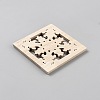 Wood Cabochons WOOD-WH0124-107-2