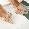 Bowknot Rhinestone Shoe Decoration DIY-WH0430-522C-6