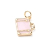304 Stainless Steel Enamel Charms STAS-A131-03A-G-2