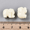 Dyed Elephant Synthetic Coral Beads X-CORA-S002-03-3