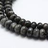 Natural Labradorite Beads Strands X-G-G665-06-6x4mm-3