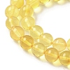 Natural Amber Beads Strands G-L095-B01-5mm-01-4