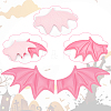 Leather Bat's Left & Right Wing Ornament Accessories DIY-GF0005-62D-4