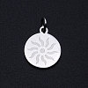 Non-Tarnish 201 Stainless Steel Charms STAS-T049-T684-1-1