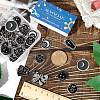 32Pcs 8 Style Alloy Enamel Pendants ENAM-SC0003-91-3