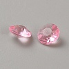 Acrylic Rhinestone Pointed Back Cabochons GACR-WH20001-01C-2