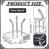 Square Acrylic Display Stands for Raw Stone Mineral ODIS-WH0028-97-2