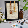 5Pcs 5 Colors Adjustable Waxed Cord Macrame Pouch Necklace Making for Gemstone Nuggets NJEW-DC0001-17-5