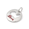 Brass Enamel Charms KK-U062-30P-02-3