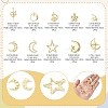 20Pcs 10 Styles Alloy Pendants FIND-FS0003-07-4