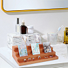 4-Tier Wood Jewelry Earring Display Card Display Risers ODIS-WH0025-179B-02-6