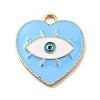 Alloy Enamel Pendants ENAM-D061-01G-04-1