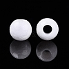 Natural White Jade European Beads G-Q607-01A-19-2