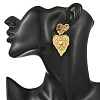 304 Stainless Steel Stud Dangle Earrings for Women EJEW-JE07475-03-2