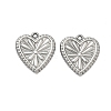 304 Stainless Steel Pendants STAS-L022-578P-1