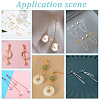 16Pcs 8 Style 304 Stainless Steel Ball Stud Earring Findings STAS-UN0028-27-4