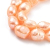 Natural Cultured Freshwater Pearl Beads Strands PEAR-P062-29B-4