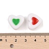 Opaque Acrylic Enamel Beads ACRC-R001-01A-3