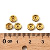 Iron Crystal Rhinestone Spacer Beads RB-A009-6MM-G-2