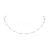 304 Stainless Steel Ball Cable Chain Necklaces NJEW-JN05166-02-2