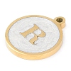 Ion Plating(IP) 201 Stainless Steel Pendants STAS-K288-02G-R-2