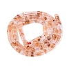 Natural Hematoid Quartz/Ferruginous Quartz Beads Strands G-Q606-46A-09-3