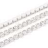 Iron Rhinestone Glass Cup Chain CH-U001-01K-2