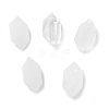 Natural Quartz Crystal Double Terminated Pointed Beads G-G012-20-1