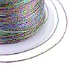 Polyester Braided Metallic Thread OCOR-I007-B-15-3