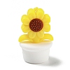 Sunflower Food Grade Eco-Friendly Silicone Beads SIL-B046-01-1