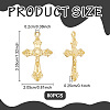 80Pcs Alloy Pendants TIBEP-UN0001-29-3
