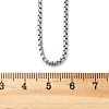 Non-Tarnish 304 Stainless Steel Rolo Chain Necklaces LS-NJEW-L047-02B-P-2