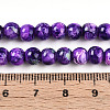 Baking Paint Glass Beads Strands DGLA-N003-6mm-A07-4