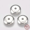 925 Sterling Silver Bead Caps STER-S002-31-7mm-3