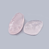 Natural Madagascar Rose Quartz Beads G-T097-11-2