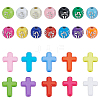 24 styles Opaque Acrylic Beads SACR-AR0001-23-1