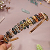 Natural Indian Agate Hair Bands PW-WG8A7A1-09-1