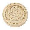 Christmas Series Wax Seal Brass Stamp Head LS-AJEW-M037-01G-19-2