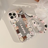 Cat Mirrored Axrylic Mobile Phone Cover PW-WG472D8-05-1