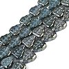 Electroplate Glass Beads Strands EGLA-T017-05C-1